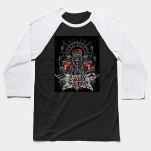 metal baby skull Baseball T-Shirt